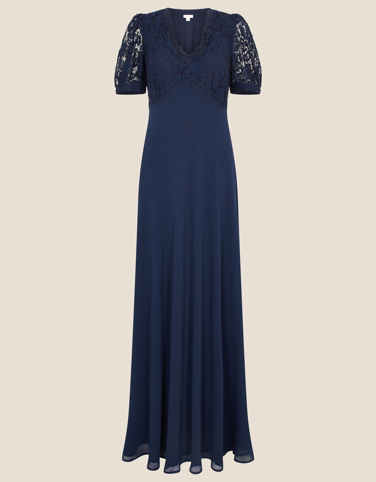 Laura Lace Maxi Dress Blue | Evening ...